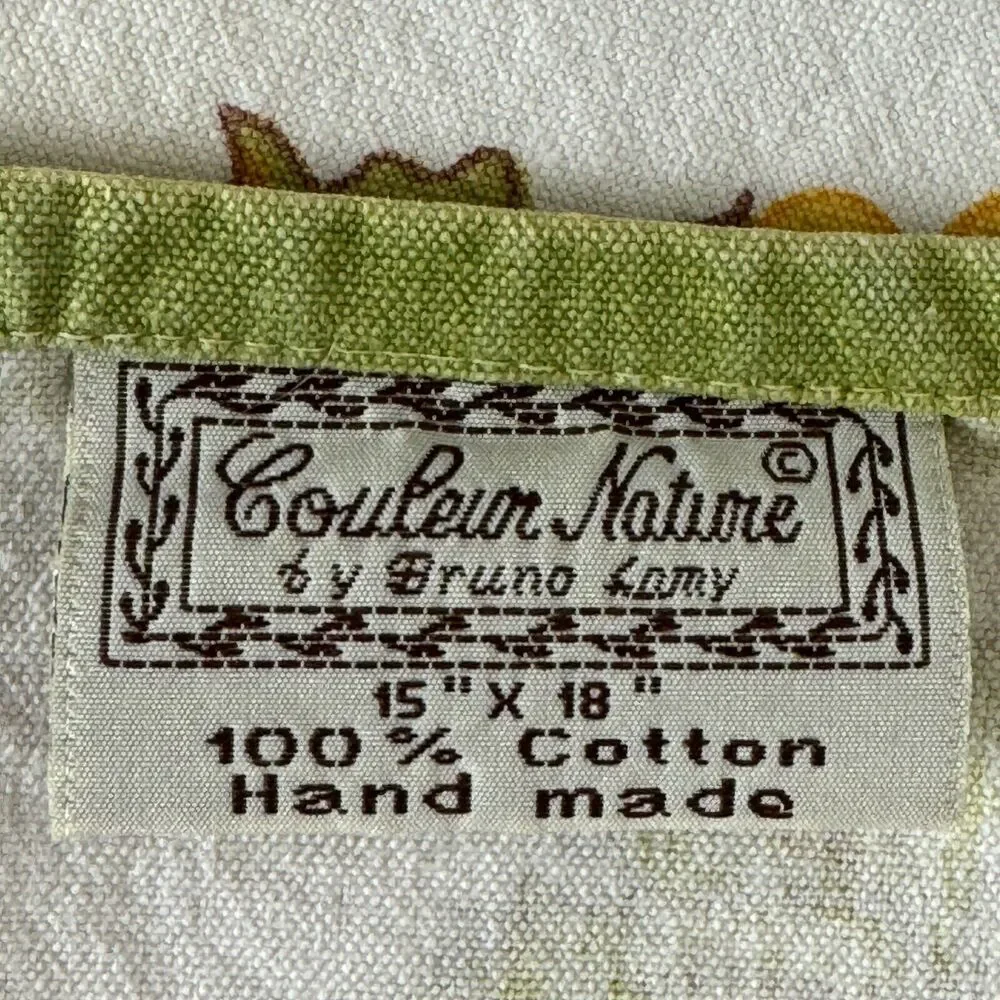 2 Coleur Nature Placemats and 20 inch Small Tablecloth by Bruno Lamy